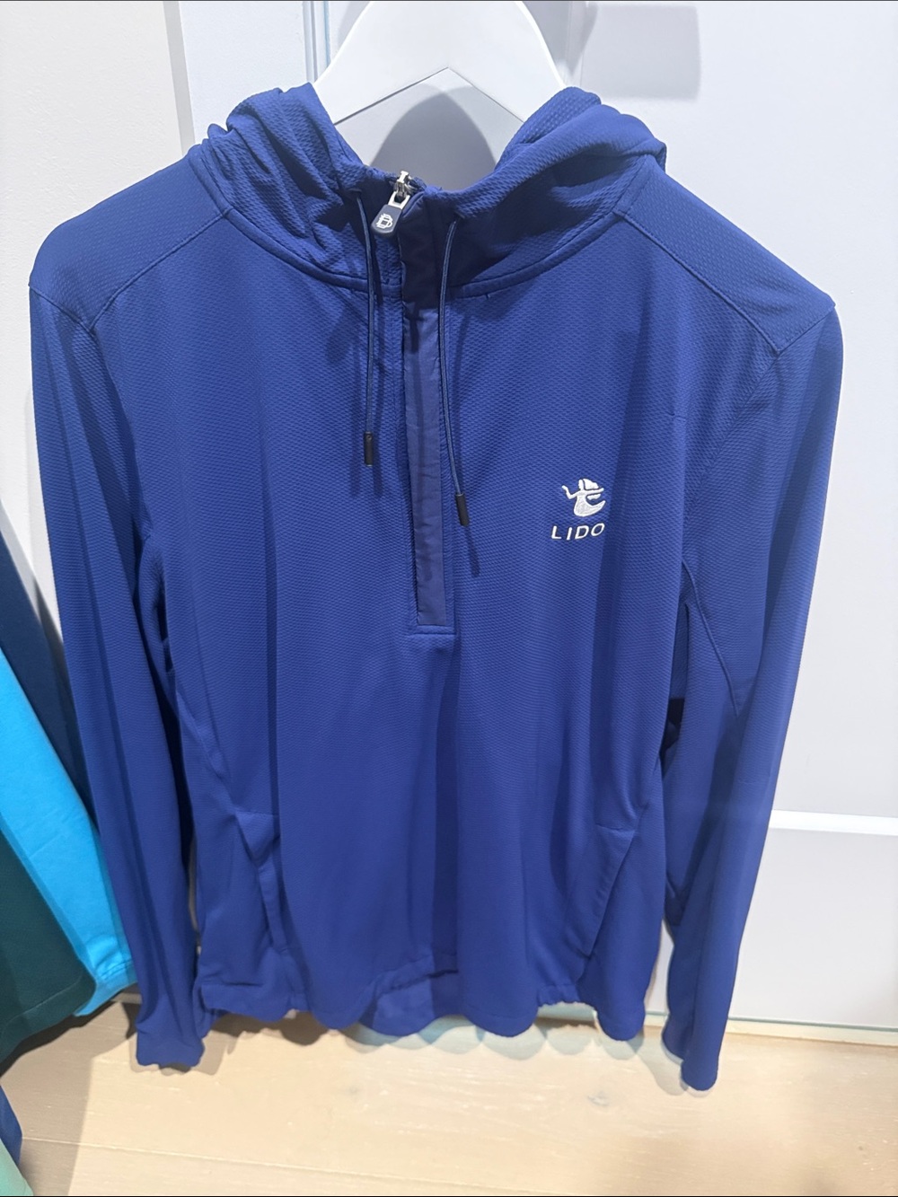 Lido Men’s B.Draddy Blue Cool Hoodie